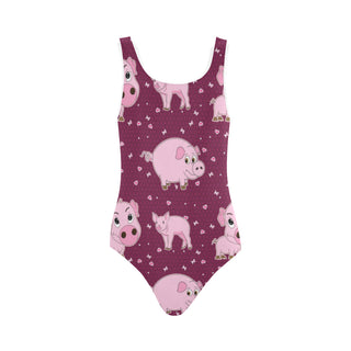 Pig Vest One Piece Swimsuit - TeeAmazing