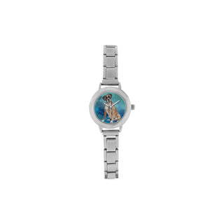 Boxer Water Colour Women's Italian Charm Watch - TeeAmazing