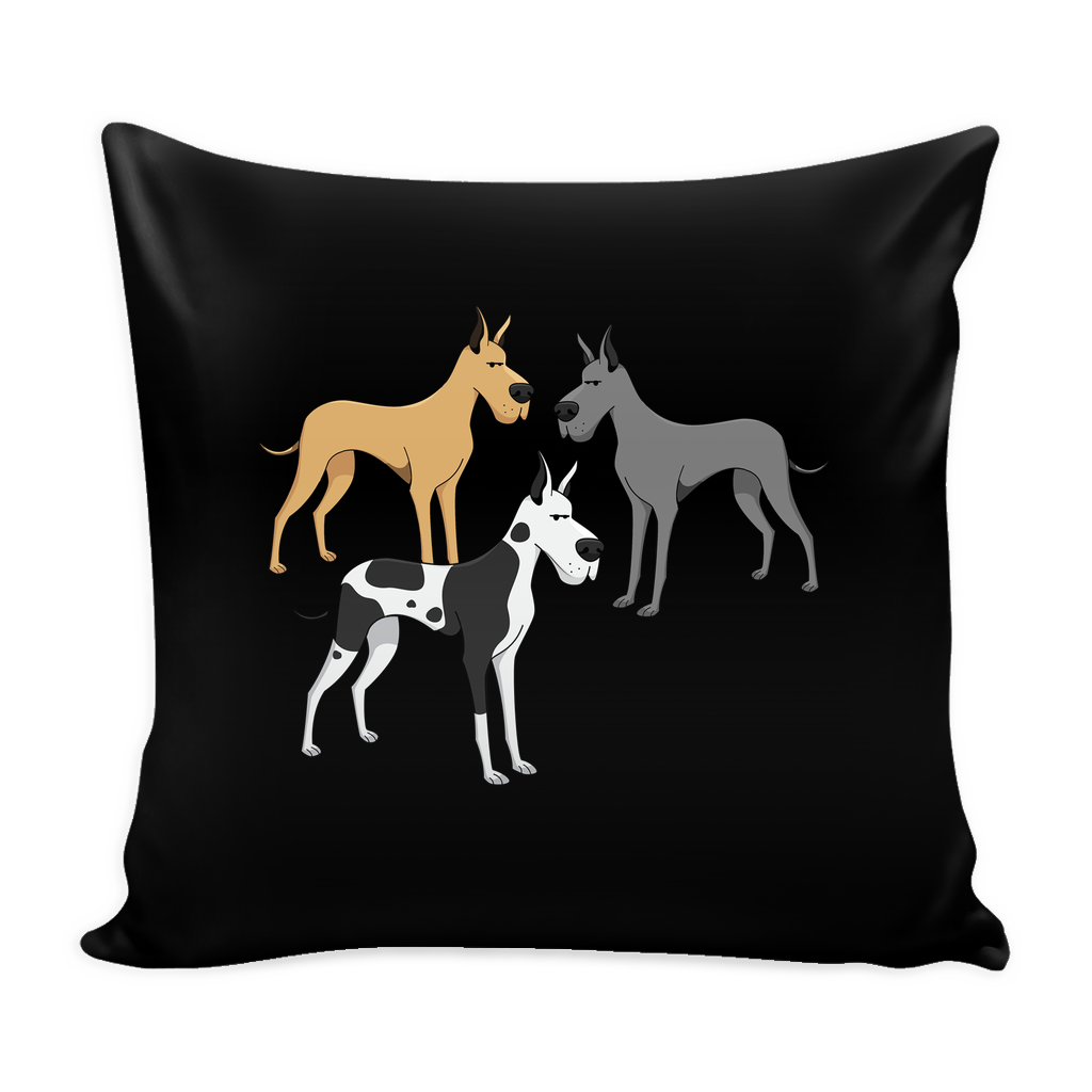 Great Dane Dog Pillow Cover - Great Dane Accessories - TeeAmazing
