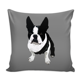Boston Terrier Dog Pillow Cover - Boston Terrier Accessories - TeeAmazing