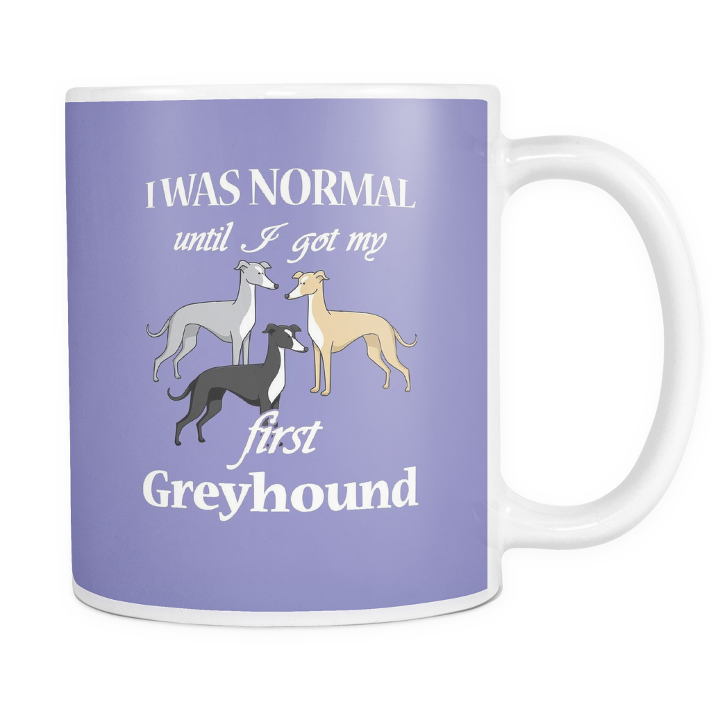 First Greyhound Dog Mugs & Coffee Cups - Greyhound Coffee Mugs - TeeAmazing