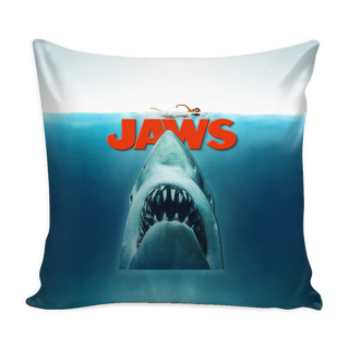 Jaws Pillow Cover - Jaws Accessories - TeeAmazing
