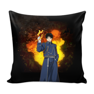 Roy Mustang Pillow Cover - Full Metal Alchemist Accessories - TeeAmazing