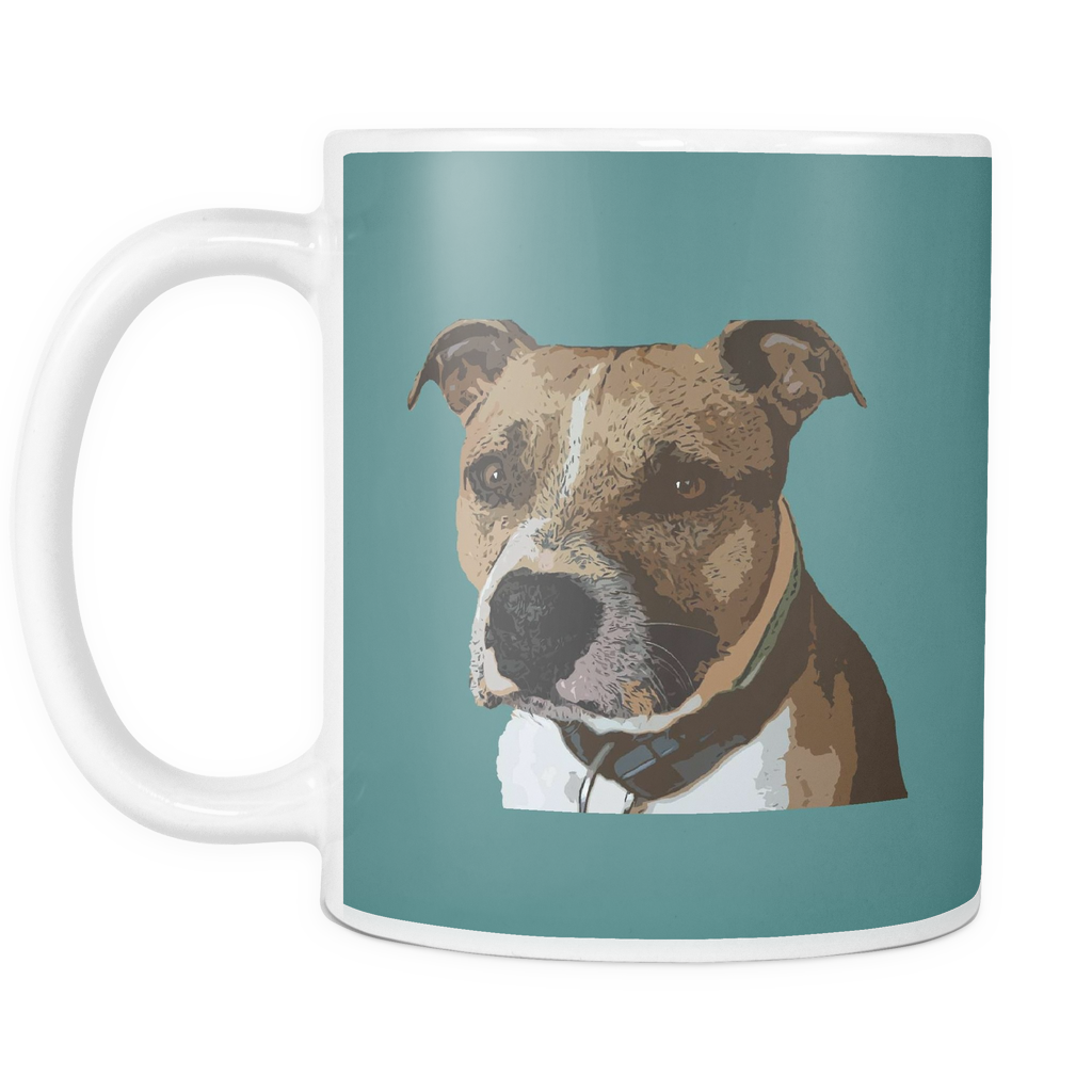 American Staffordshire Terrier Dog Mugs & Coffee Cups - American Staffordshire Terrier Coffee Mugs - TeeAmazing