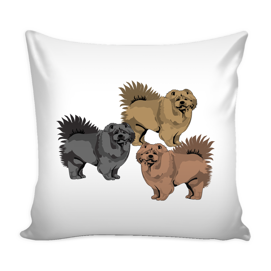 Chow Chow Dog Pillow Cover - Chow Chow Accessories - TeeAmazing