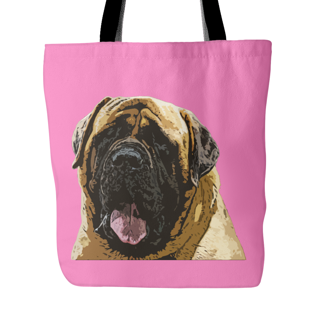 English Mastiff Dog Tote Bags - English Mastiff Bags - TeeAmazing