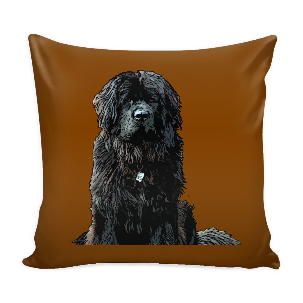 Newfoundland Dog Pillow Cover - Newfoundland Accessories - TeeAmazing