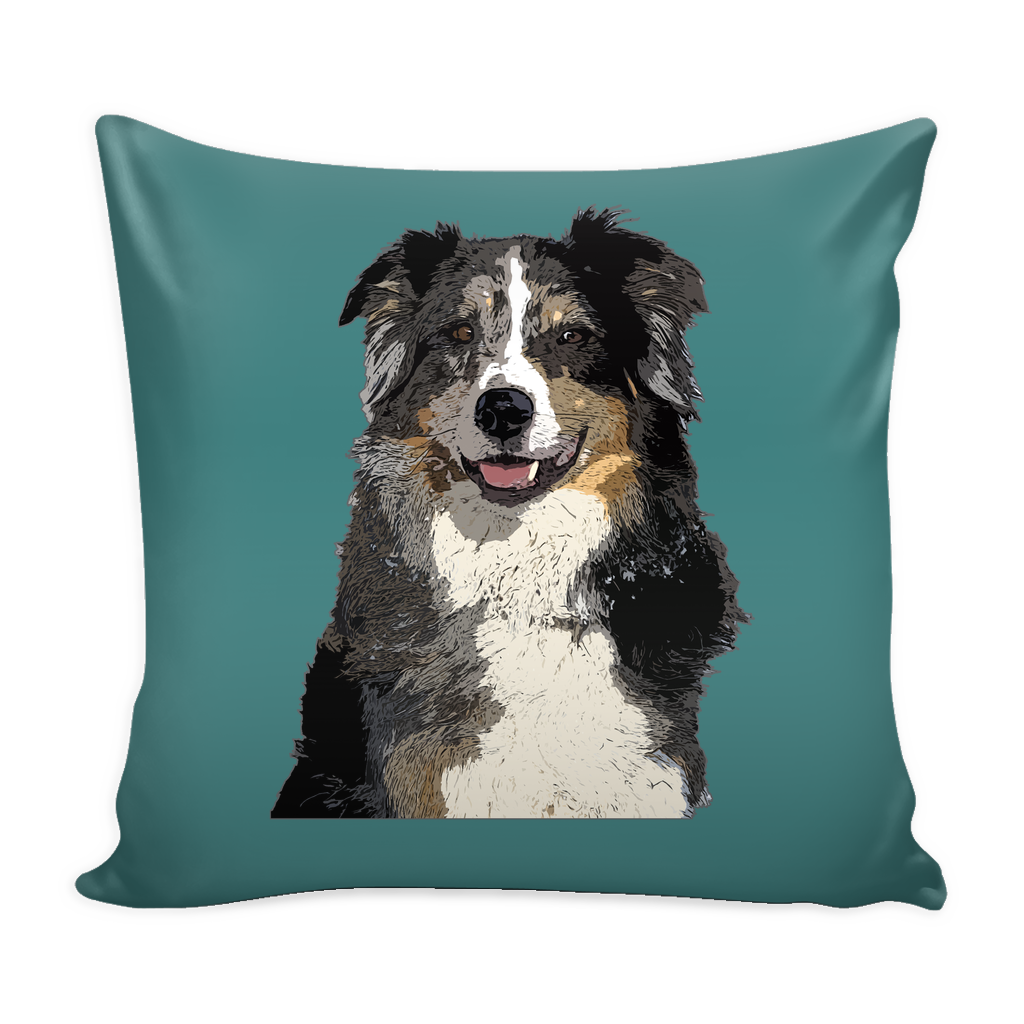 Australian Shepherd Dog Pillow Cover - Australian Shepherd Accessories - TeeAmazing
