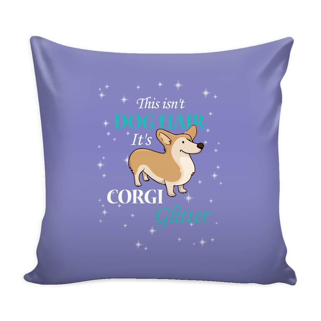 Corgi Glitter Dog Pillow Cover - Corgi Accessories - TeeAmazing