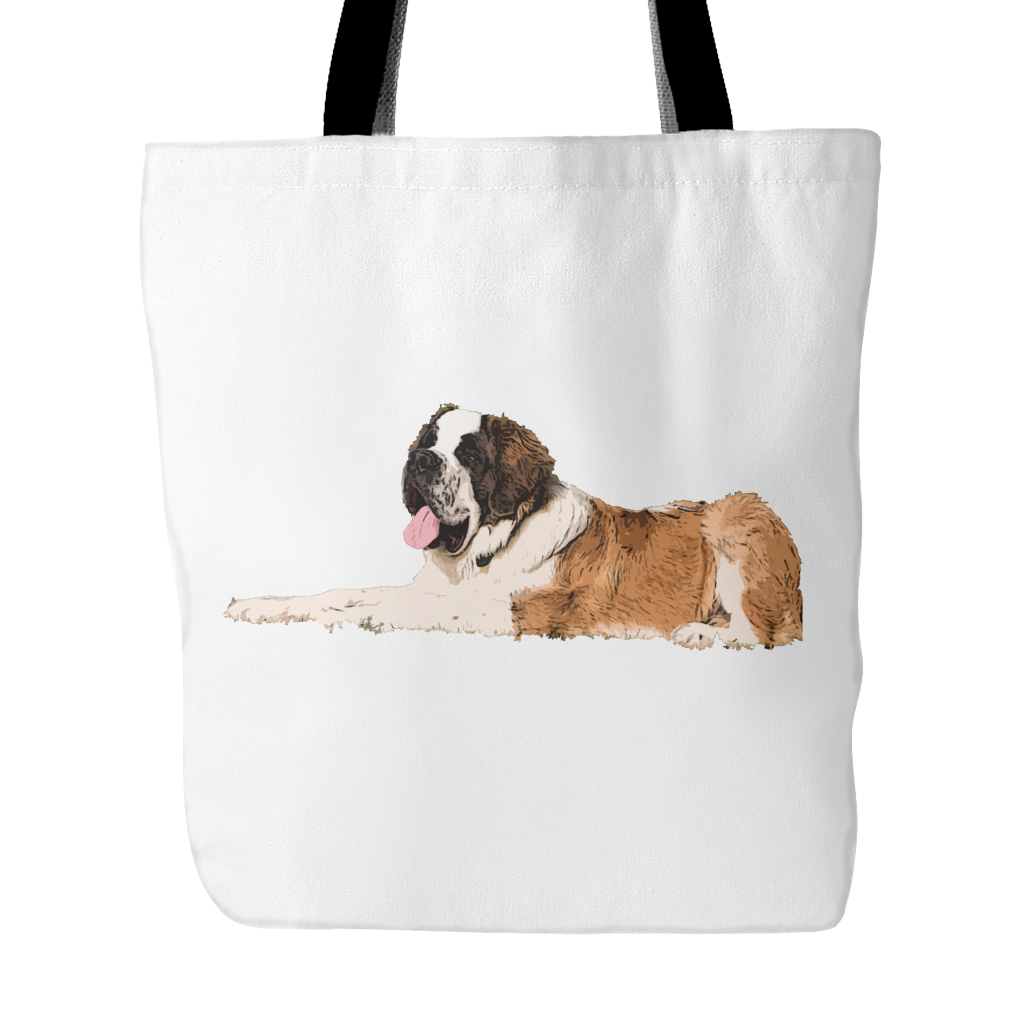 St. Bernard Dog Tote Bags - St. Bernard Bags - TeeAmazing