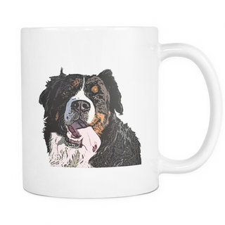 Bernese Mountain Dog Mugs & Coffee Cups - Bernese Mountain Coffee Mugs - TeeAmazing