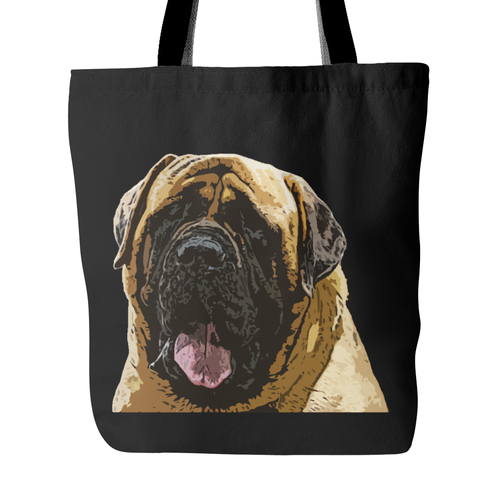 English Mastiff Dog Tote Bags - English Mastiff Bags - TeeAmazing