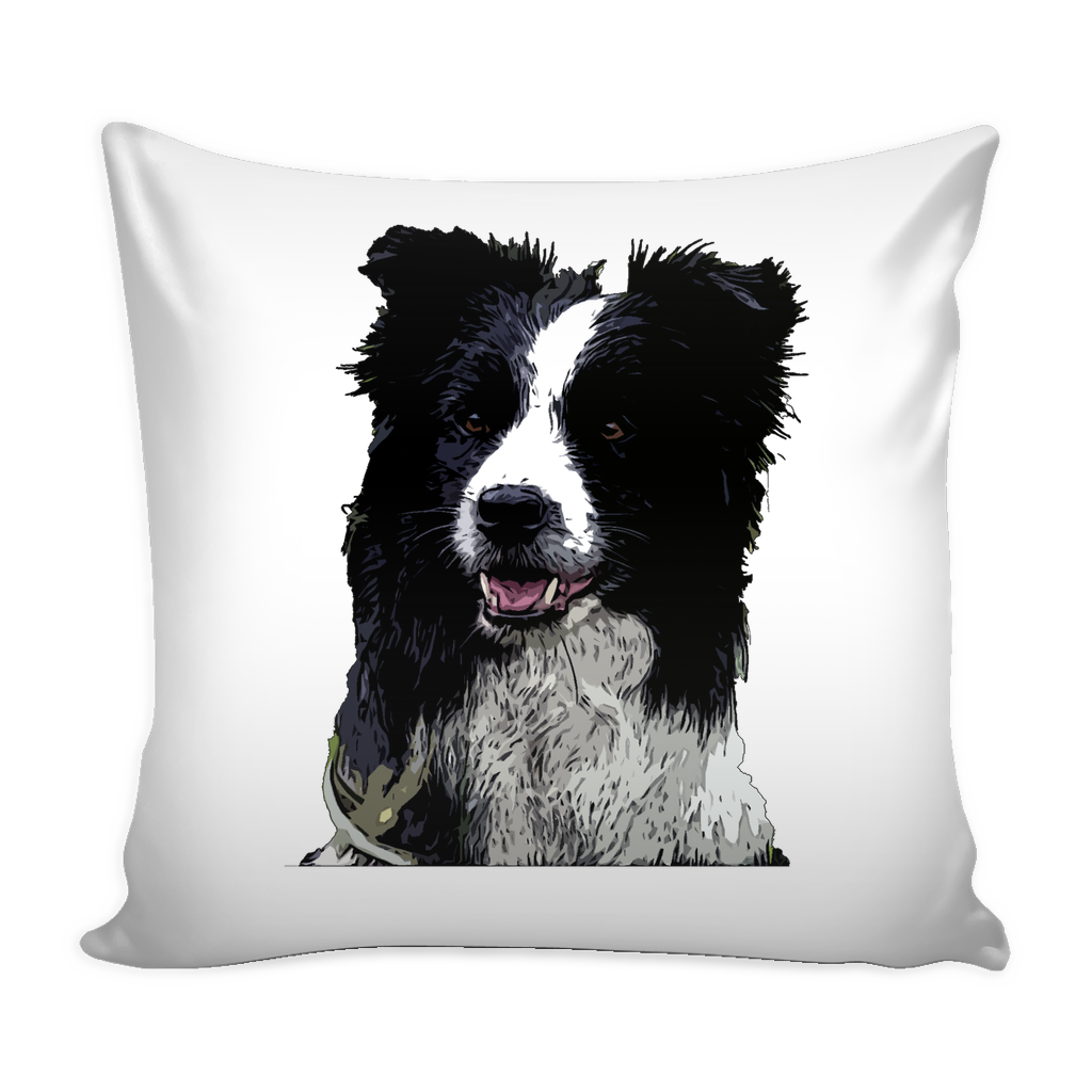 Border Collie Dog Pillow Cover - Border Collie Accessories - TeeAmazing
