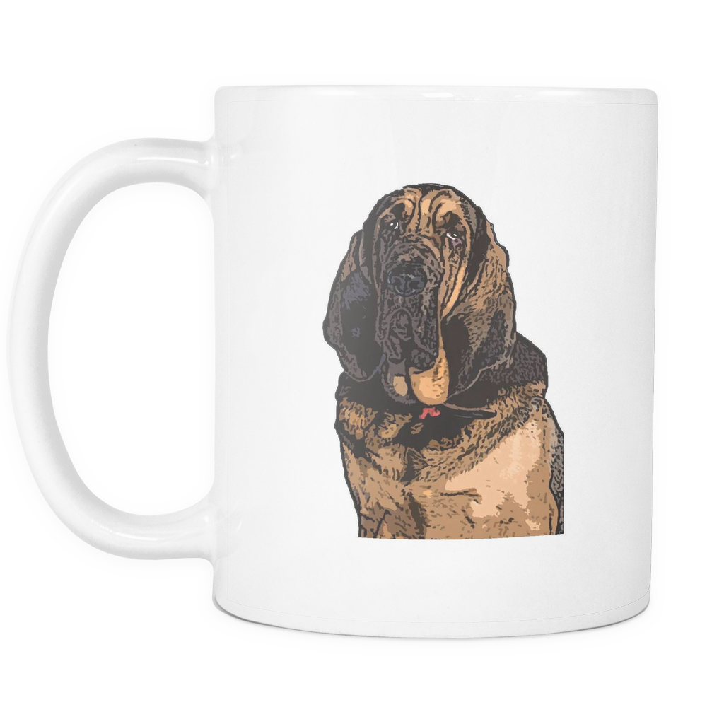 Bloodhound Dog Mugs & Coffee Cups - Bloodhound Coffee Mugs - TeeAmazing