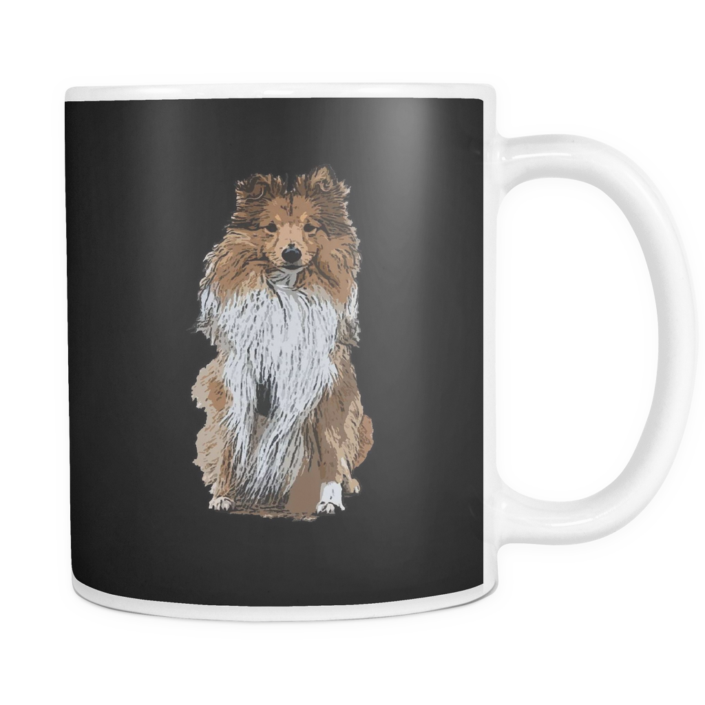 Shetland Sheepdog Dog Mugs & Coffee Cups - Shetland Sheepdog Coffee Mugs - TeeAmazing