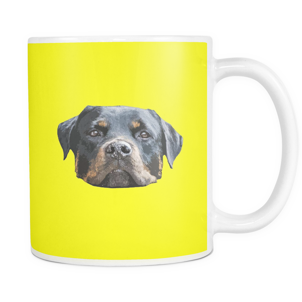Rottweiler Dog Mugs & Coffee Cups - Rottweiler Coffee Mugs - TeeAmazing