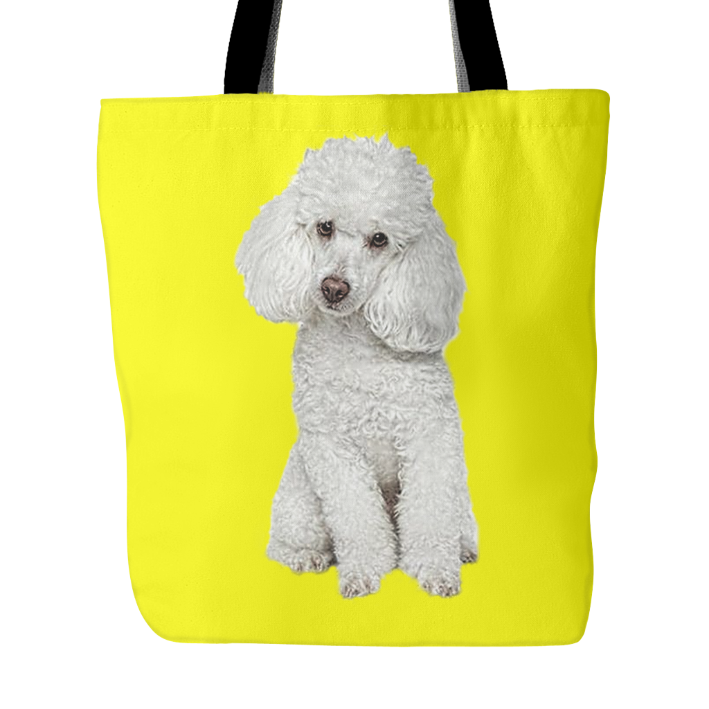 Poodle Dog Tote Bags - Poodle Bags - TeeAmazing