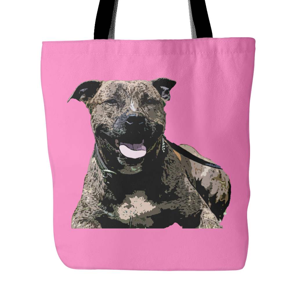 Staffordshire Bull Terrier Dog Tote Bags - Staffordshire Bull Terrier Bags - TeeAmazing