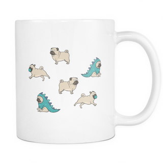 Pug Dog Mugs & Coffee Cups - Pug Coffee Mugs - TeeAmazing