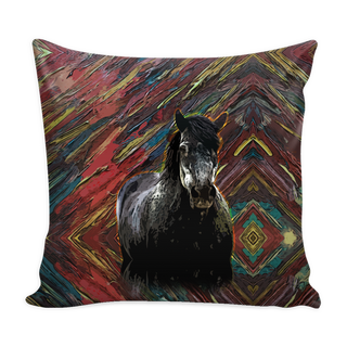 Horse Pillow Cover - Horse Accessories - TeeAmazing