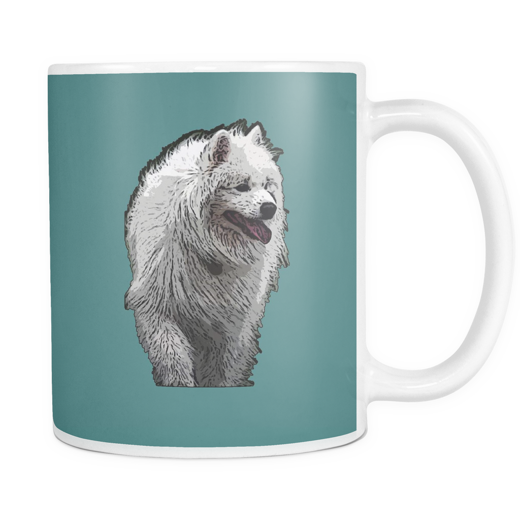 Samoyed Dog Mugs & Coffee Cups - Samoyed Coffee Mugs - TeeAmazing