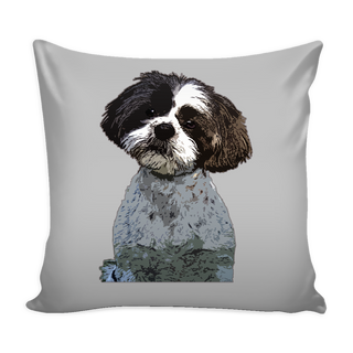Shih Tzu Dog Pillow Cover - Shih Tzu Accessories - TeeAmazing