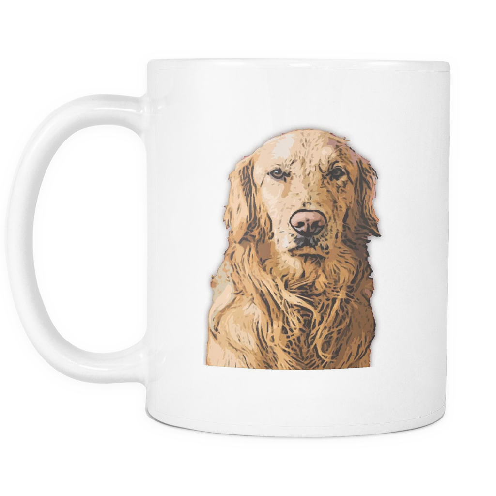 Golden Retriever Dog Mugs & Coffee Cups - Golden Retriever Coffee Mugs - TeeAmazing
