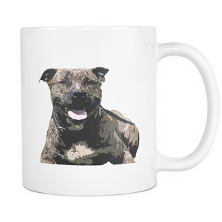 Staffordshire Bull Terrier Dog Mugs & Coffee Cups - Staffordshire Bull Terrier Coffee Mugs - TeeAmazing
