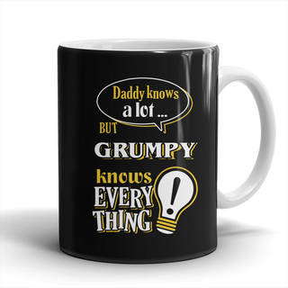 Grumpy Knows More Mug - Grumpy Mug - TeeAmazing