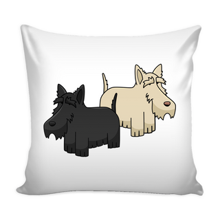 Scottish Terrier Dog Pillow Cover - Scottish Terrier Accessories - TeeAmazing
