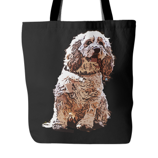 American Cocker Spaniel Dog Tote Bags - American Cocker Spaniel Bags - TeeAmazing