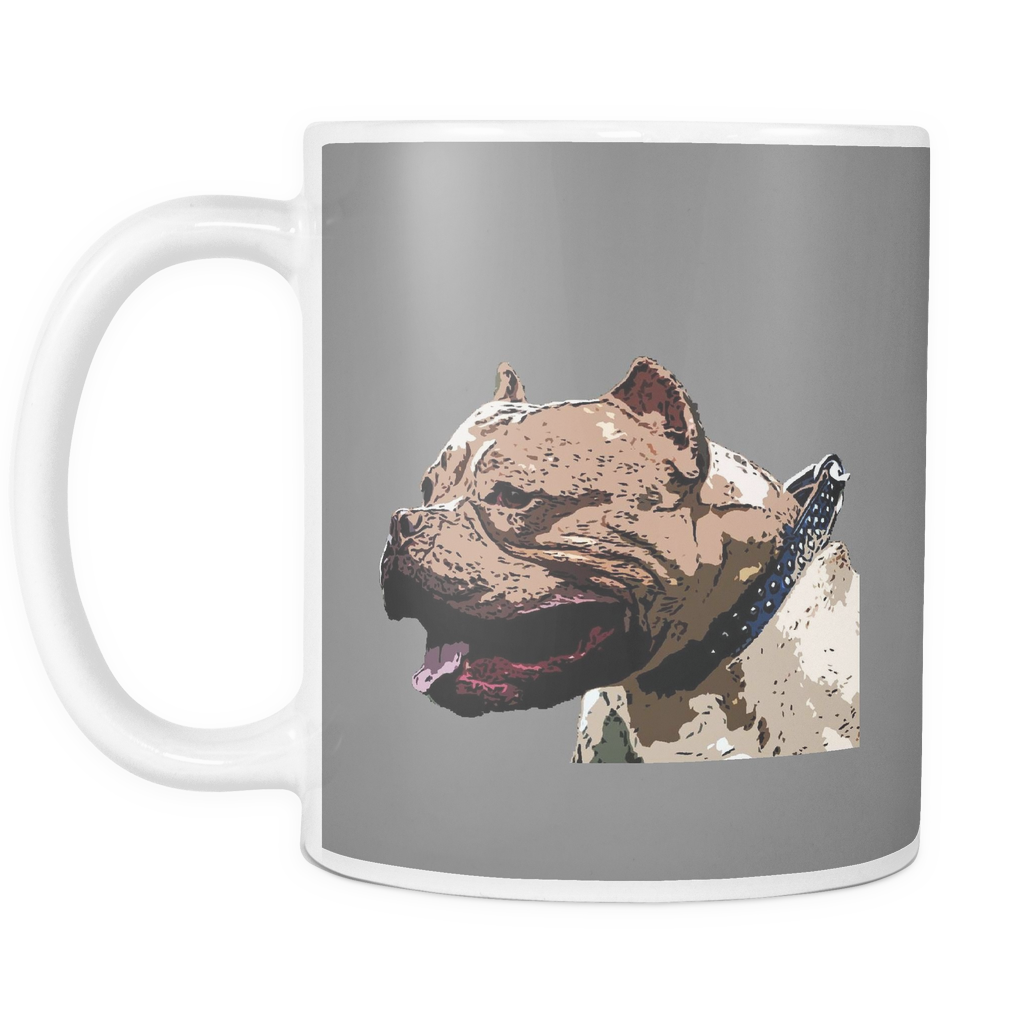 Pitbull Dog Mugs & Coffee Cups - Pitbull Coffee Mugs - TeeAmazing
