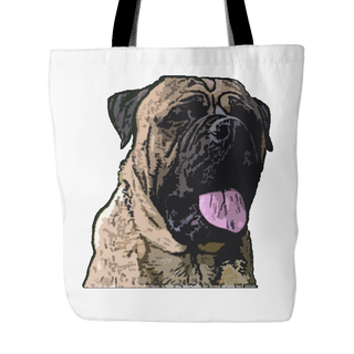 Bullmastiff Dog Tote Bags - Bullmastiff Bags - TeeAmazing