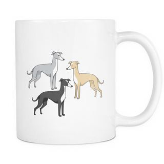 Greyhound Dog Mugs & Coffee Cups - Greyhound Coffee Mugs - TeeAmazing