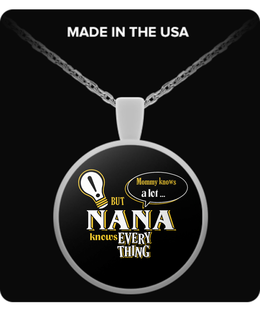 NANA Knows More Necklace - NANA Necklace - TeeAmazing