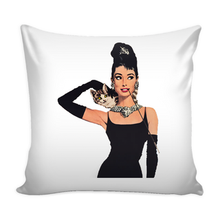 Audrey Hepburn Pillow Cover - Audrey Hepburn Accessories - TeeAmazing