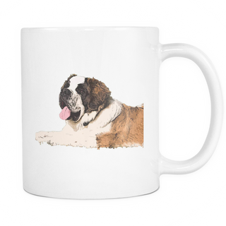 St. Bernard Dog Mugs & Coffee Cups - St. Bernard Coffee Mugs - TeeAmazing