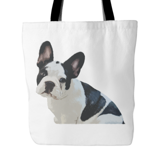 French Bulldog Dog Tote Bags - French Bulldog Bags - TeeAmazing