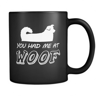 You Had Me At Woof Mugs & Coffee Cups - Australian Shepherd Dog Coffee Mugs - TeeAmazing