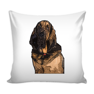 Bloodhound Dog Pillow Cover - Bloodhound Accessories - TeeAmazing