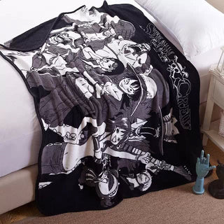 One Piece Soft Coral Fleece Bedding Blanket Accessories - One Piece Gifts - TeeAmazing