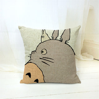 V.1 Totoro Pillow Cover Accessories - Totoro Gifts - TeeAmazing