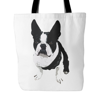 Boston Terrier Dog Tote Bags - Boston Terrier Bags - TeeAmazing