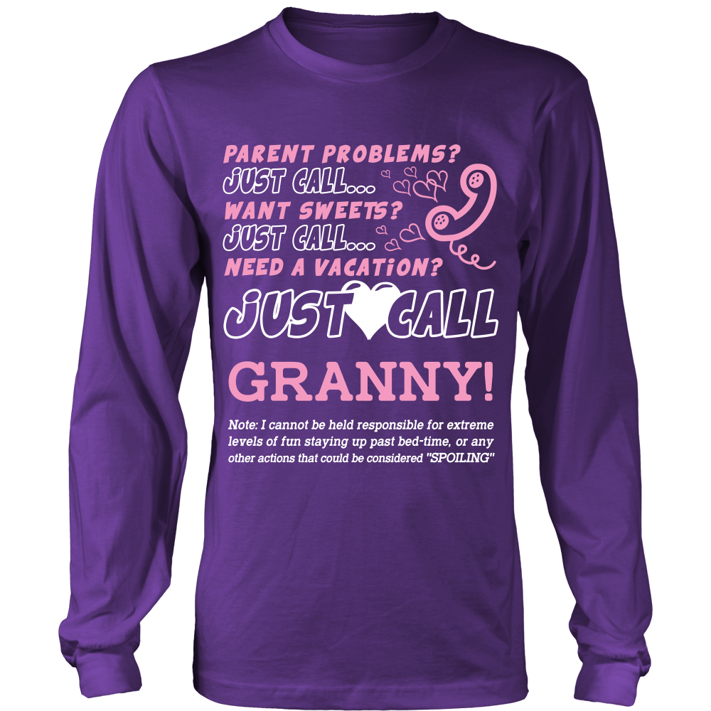 Just Call Granny T-Shirt - Granny Shirt - TeeAmazing