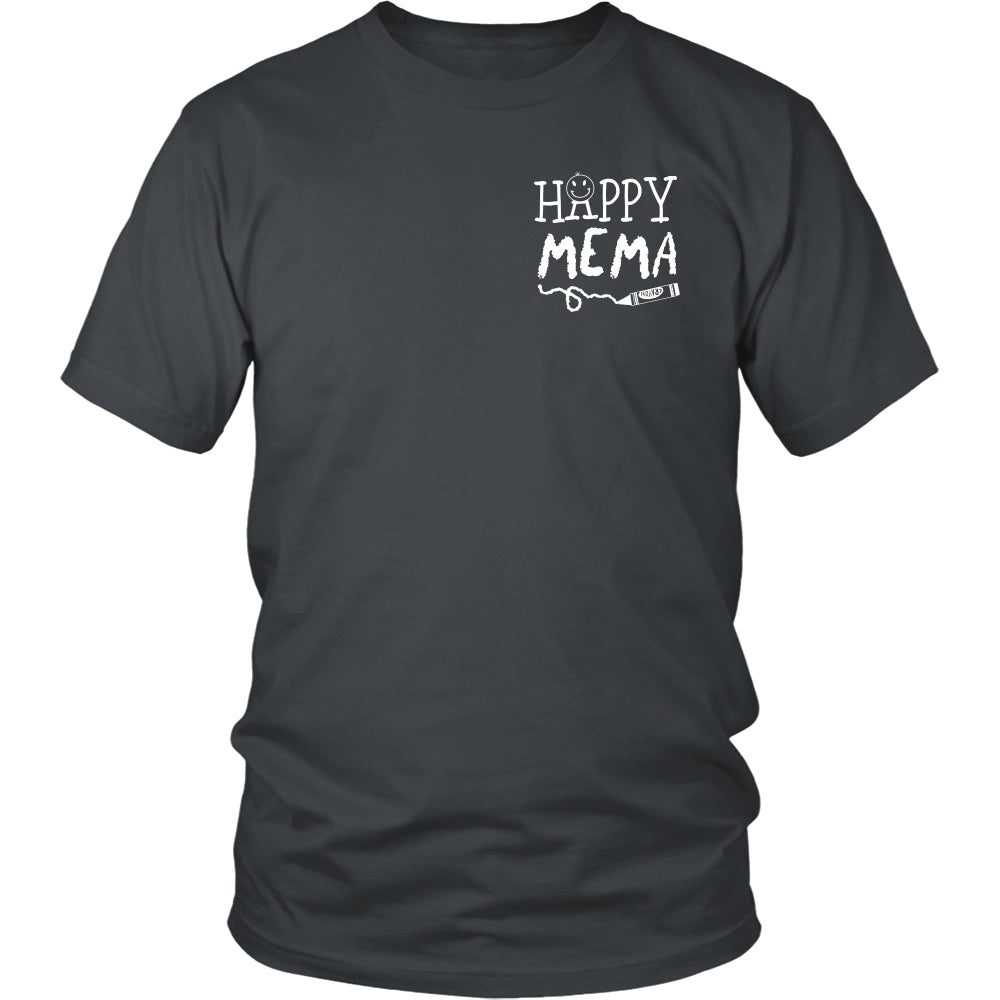 Happiness is Being Mema T-Shirt - Mema Shirt - TeeAmazing