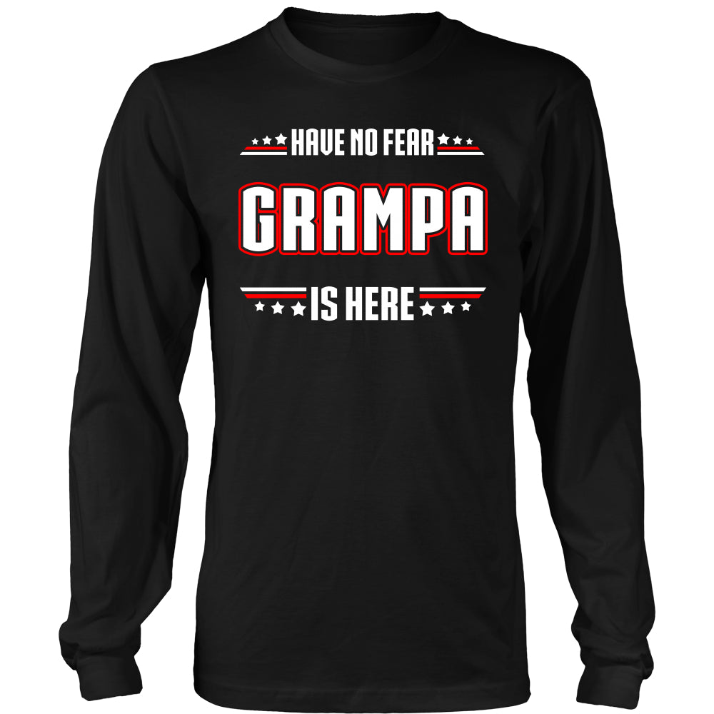 Have No Fear Grampa Is Here T-Shirt - Grampa Shirt - TeeAmazing