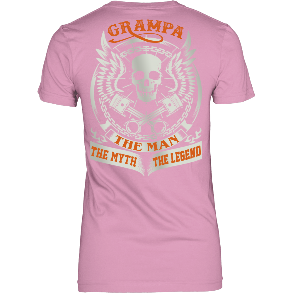Grampa The Man The Myth The Legend T Shirts, Tees & Hoodies - Grandpa Shirts - TeeAmazing