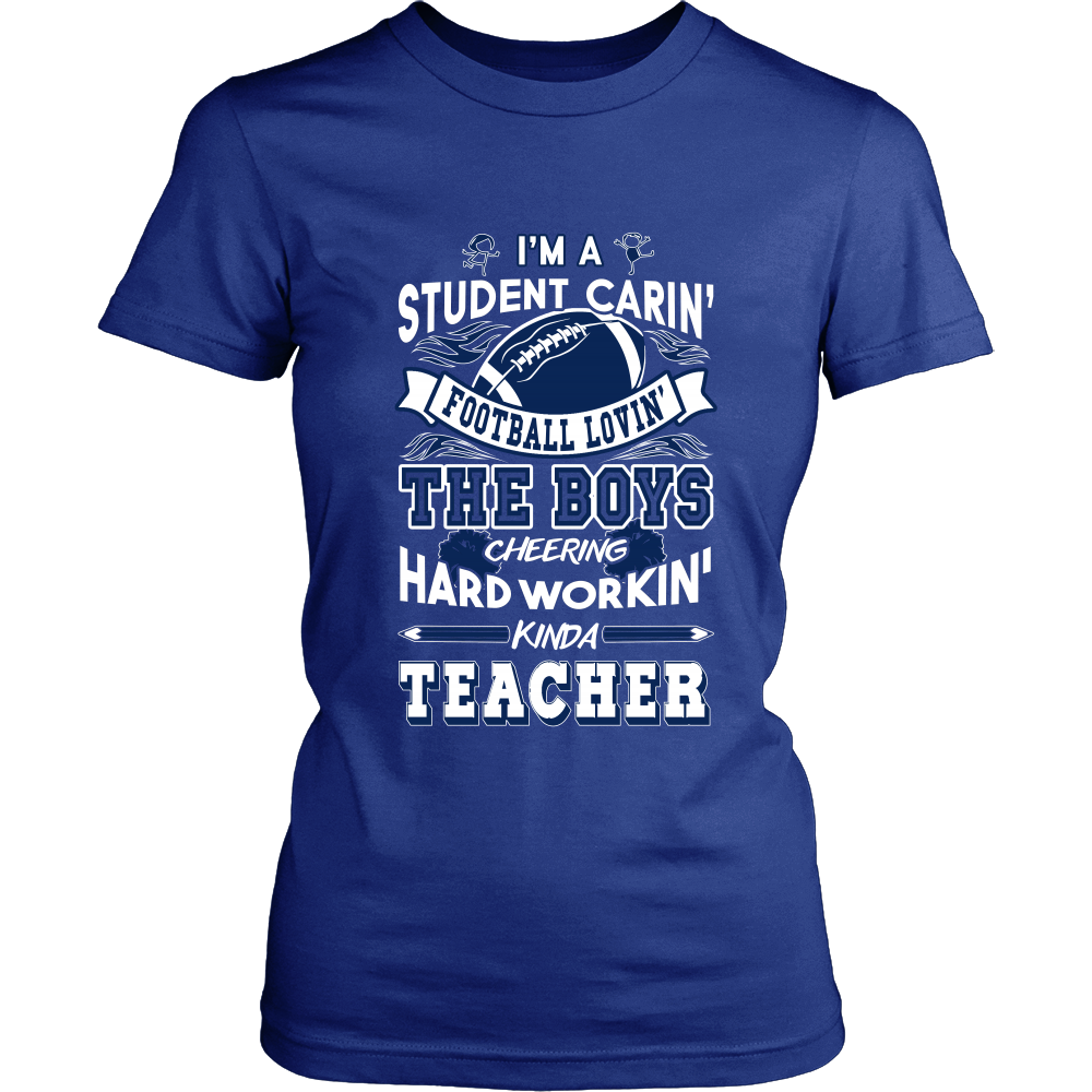 Student Caring Loving The Boys Teacher T-Shirt - The Boys Teachers Shirt - TeeAmazing