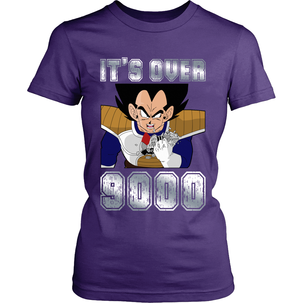 It's Over 9000 T Shirts, Tees & Hoodies - Dragonball Shirts - TeeAmazing