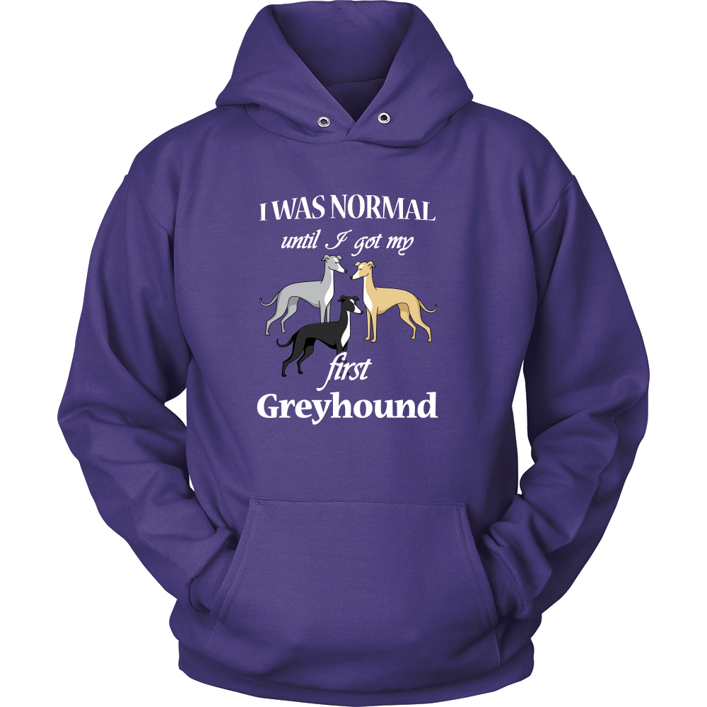 First Greyhound Dog T Shirts, Tees & Hoodies - Greyhound Shirts - TeeAmazing